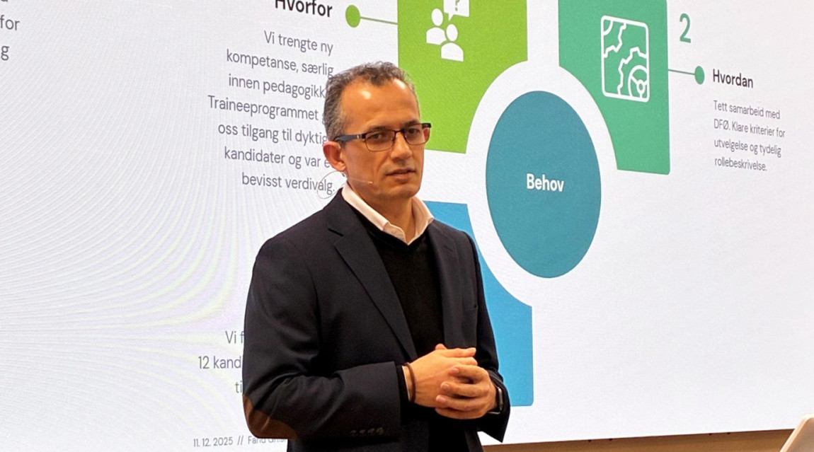 Farid Ghiami fungerende avdelingsdirektør i Nav